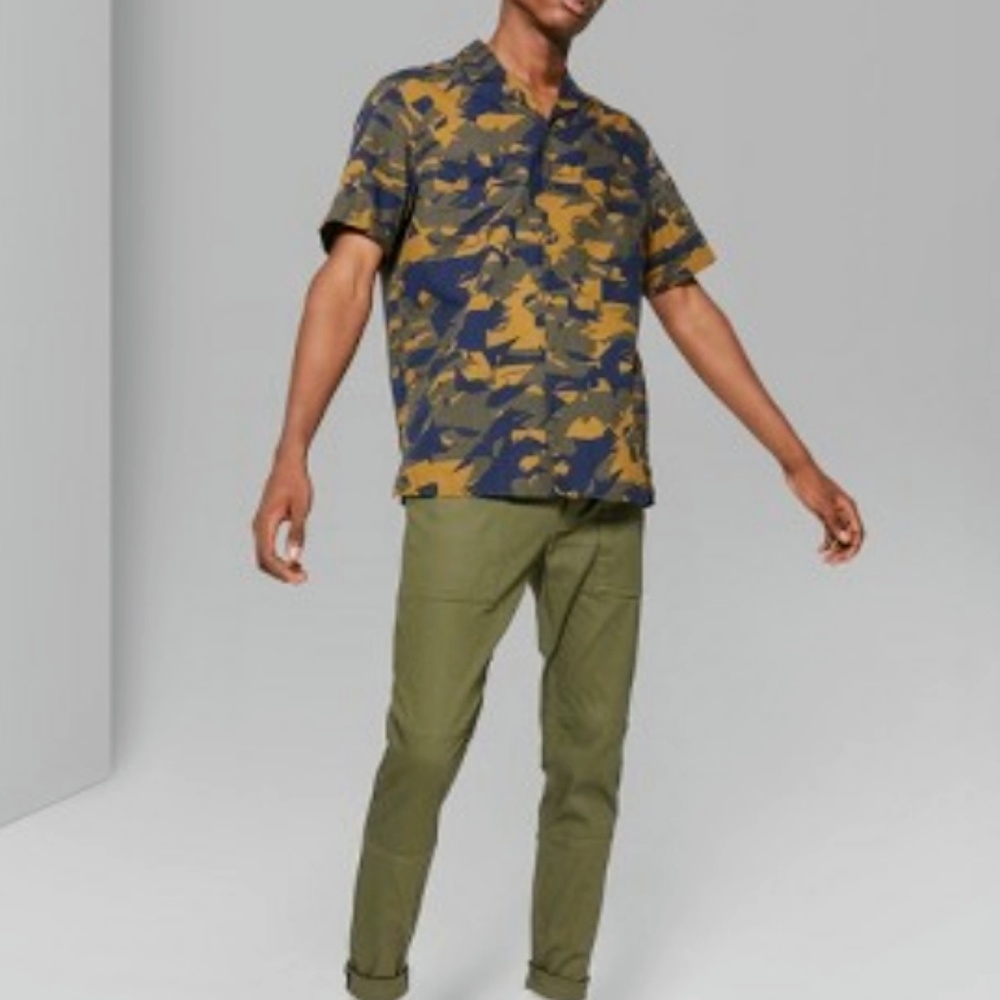 Mens skinny utility pants